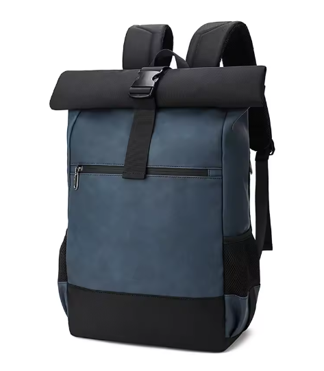 Mochila Impermeável em Couro para PC