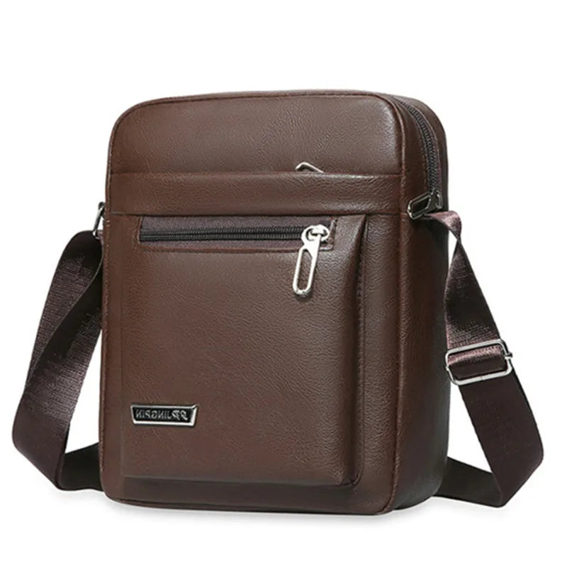 Bolsa Crossbody Masculina em Couro